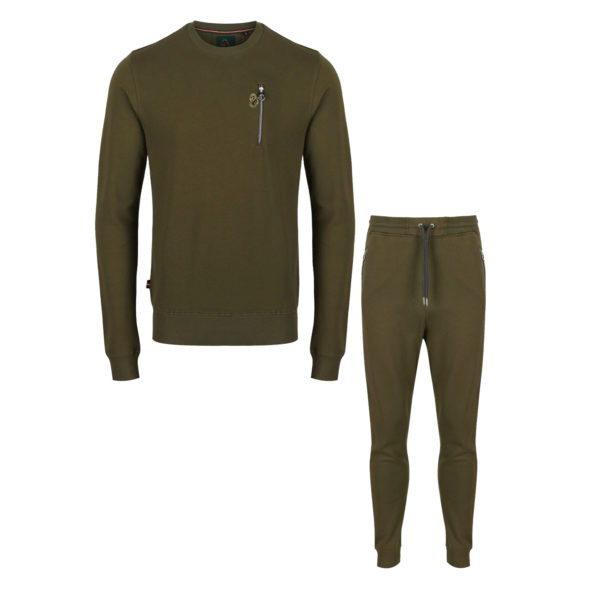 Khaki Full Tracksuit