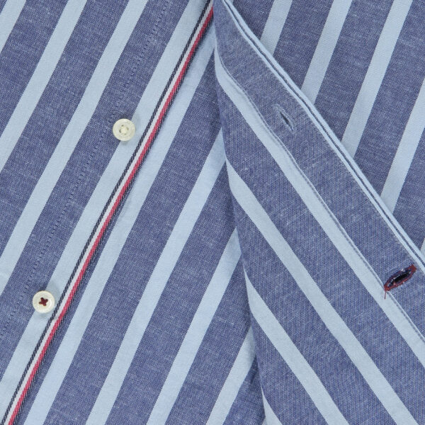 Short Sleeve Striped Shirt - Image 3