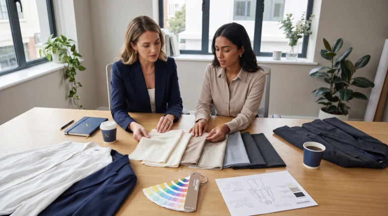 Blouse fabric options for women’s woven blouses and suits